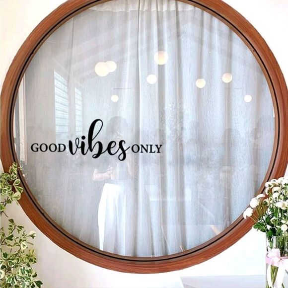 Good Vibes Only Wall Sticker / Decal - Picture 2 of 5
